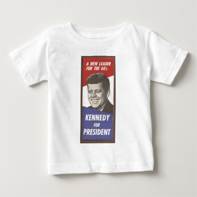 Camiseta De Bebé Campaña de JFK (Anverso)