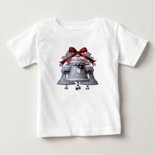 Camiseta De Bebé Campanas de plata