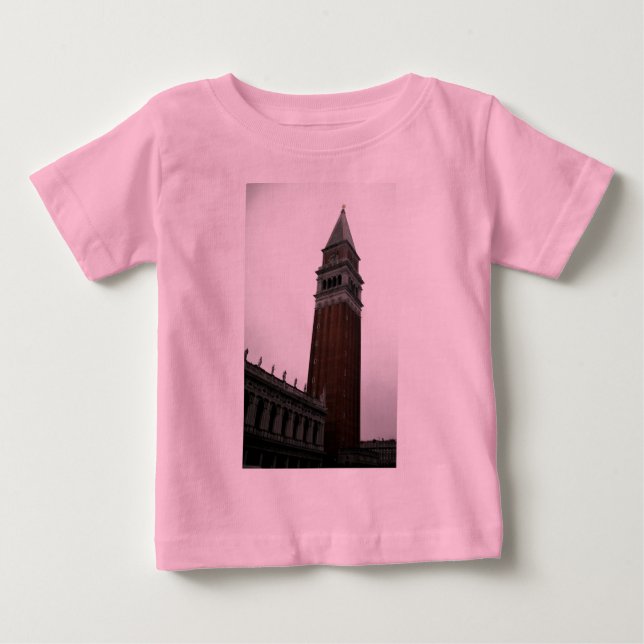 Camiseta De Bebé Campanile Piazza San Marco (Anverso)