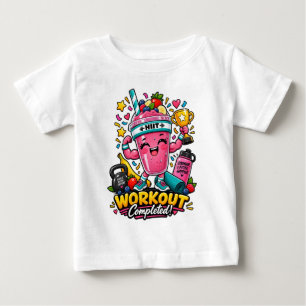 Camiseta De Bebé Campeón de Batido HIIT Feliz Entrenamiento Complet