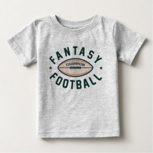 Camiseta De Bebé Campeón del fútbol de la fantasía