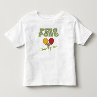 Camiseta De Bebé Campeón del ping-pong