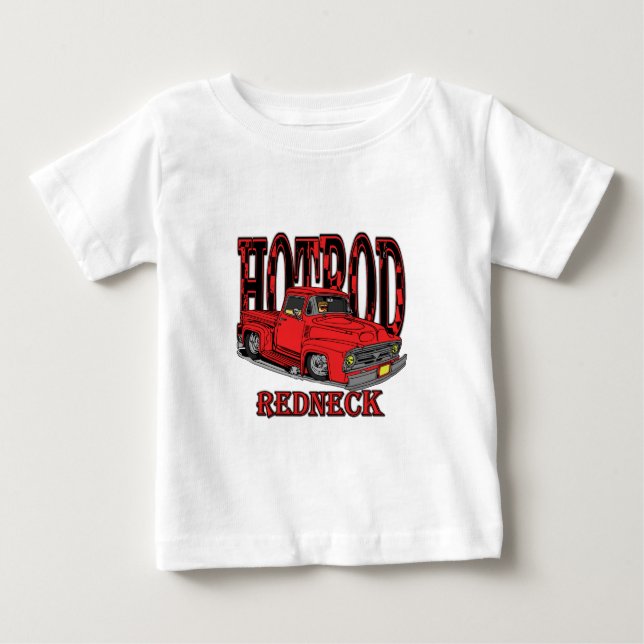 Camiseta De Bebé Campesino sureño de Hotrod (Anverso)