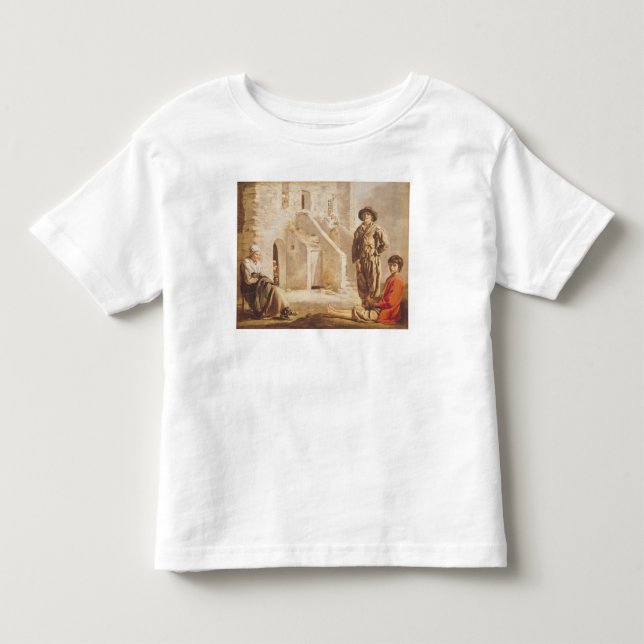 Camiseta De Bebé Campesinos ante su casa, c.1641 (Anverso)