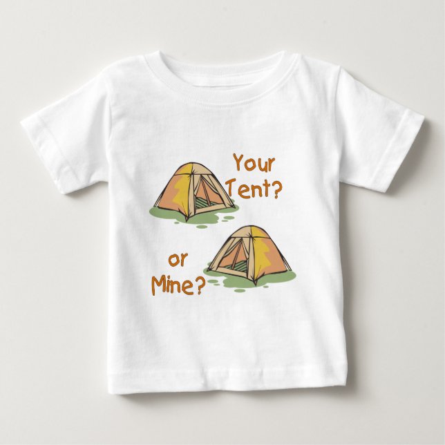 Camiseta De Bebé Camping (Anverso)