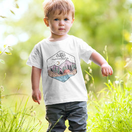Camiseta De Bebé Camping Cute Family