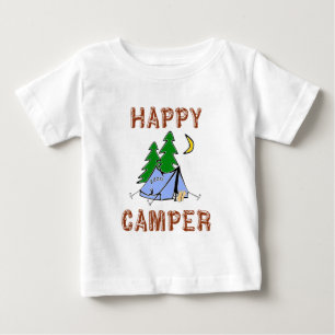 CAMISETA DE BEBÉ CAMPISTA CONTENTO