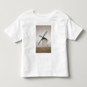 Camiseta De Bebé Campo de Criptana, antiguos molinos de viento de L