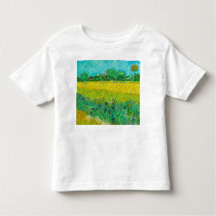 Camiseta De Bebé Campo Van Gogh con irlandeses cerca de Arles