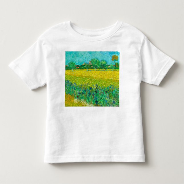 Camiseta De Bebé Campo Van Gogh con irlandeses cerca de Arles (Anverso)