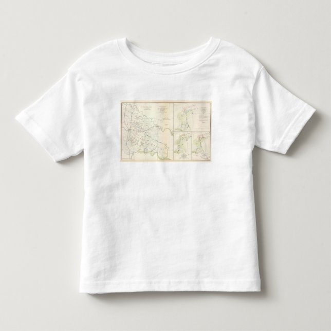 Camiseta De Bebé Campos de batalla Richmond, Va (Anverso)