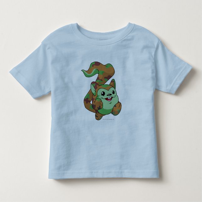 Camiseta De Bebé Camuflaje de Meerca (Anverso)