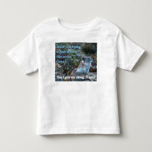 Camiseta De Bebé Camuflaje de Pika para mezclarse con rocas