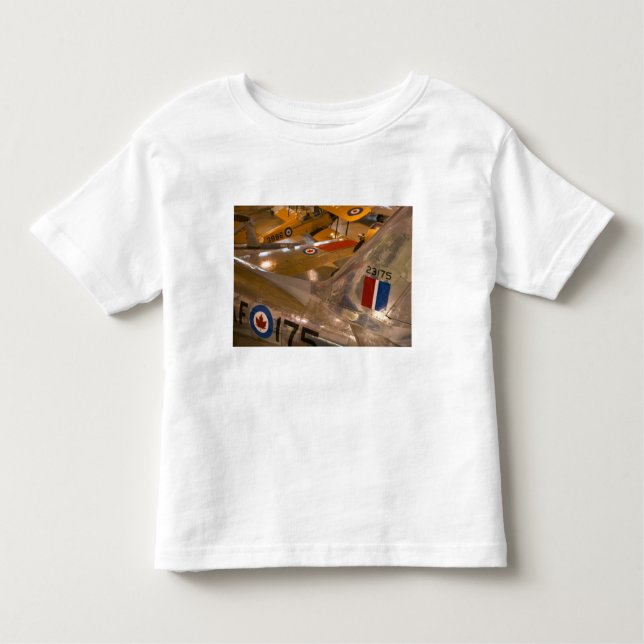 Camiseta De Bebé Canadá, Alberta, Calgary: Museo Espacial Aero (Anverso)