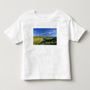 Camiseta De Bebé Canadá, Alberta, el río Highwood a lo largo de