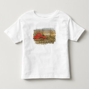 Camiseta De Bebé Canadá, Alberta, Pincher Creek: Red Barn & Ranch