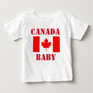 CAMISETA DE BEBÉ CANADA BABY