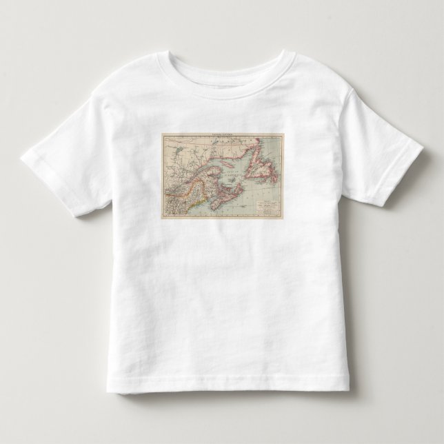 Camiseta De Bebé Canadá del este (Anverso)