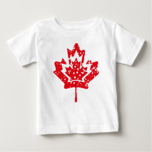 Camiseta De Bebé CANADA double RAIN EARTH MAPLE BY MASANSER PIXELAT