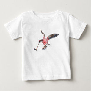 Camiseta De Bebé Canadá: Hockey sobre oca