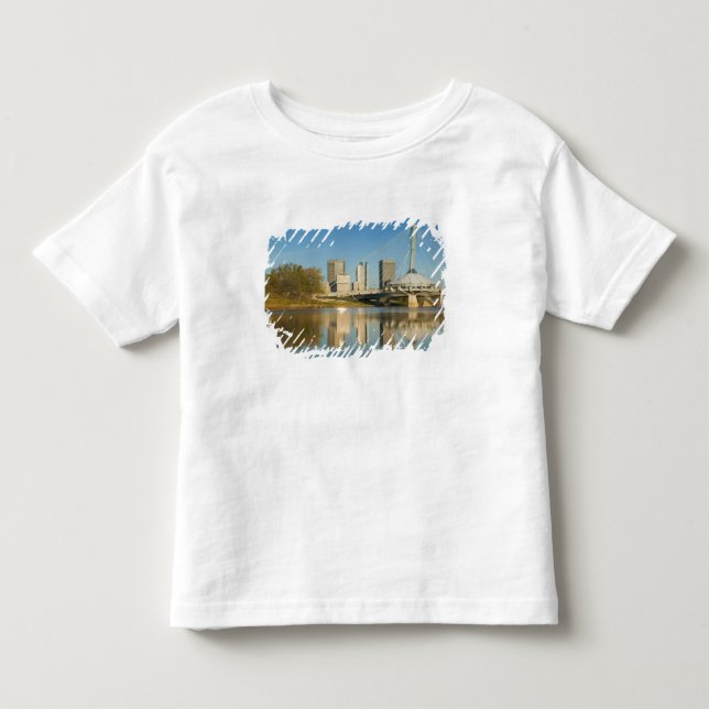 Camiseta De Bebé CANADÁ, Manitoba, Winnipeg: Esplanada Riel 2 (Anverso)