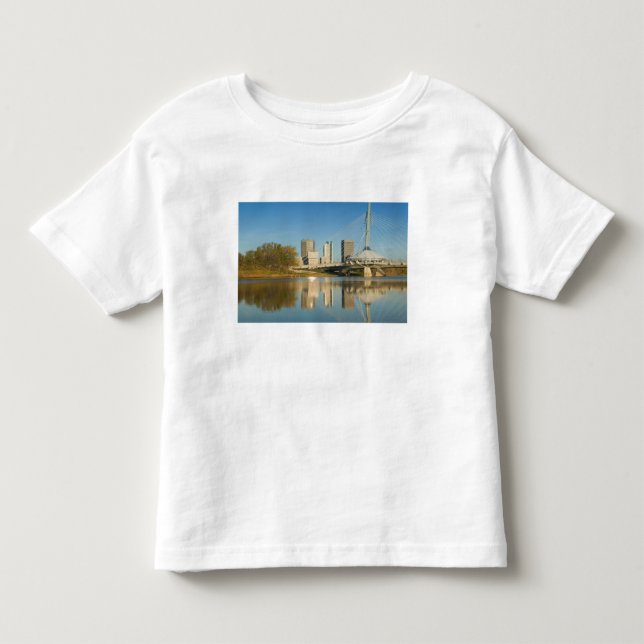 Camiseta De Bebé CANADÁ, Manitoba, Winnipeg: Esplanada Riel 2 (Anverso)
