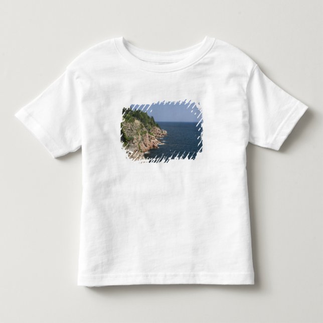 Camiseta De Bebé Canadá, Nueva Escocia, Isla del Cabo Bretón, Cabot (Anverso)