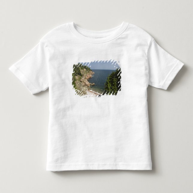 Camiseta De Bebé Canadá, Nueva Escocia, Isla del Cabo Bretón, Cabot (Anverso)