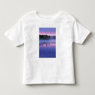Camiseta De Bebé Canadá, Ontario, Algonguin Park, Canoista en