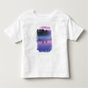 Camiseta De Bebé Canadá, Ontario, Parque Algonguin, Canoeist en