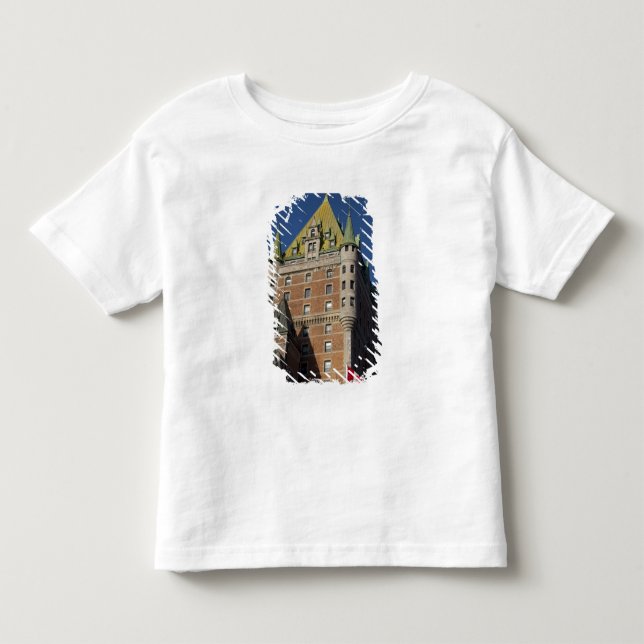 Camiseta De Bebé Canadá, Quebec, Ciudad de Quebec. Fairmont Chateau (Anverso)
