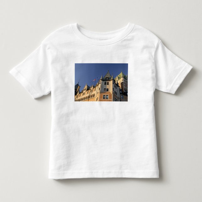 Camiseta De Bebé Canadá, Quebec, Ciudad de Quebec. Fairmont Chateau (Anverso)