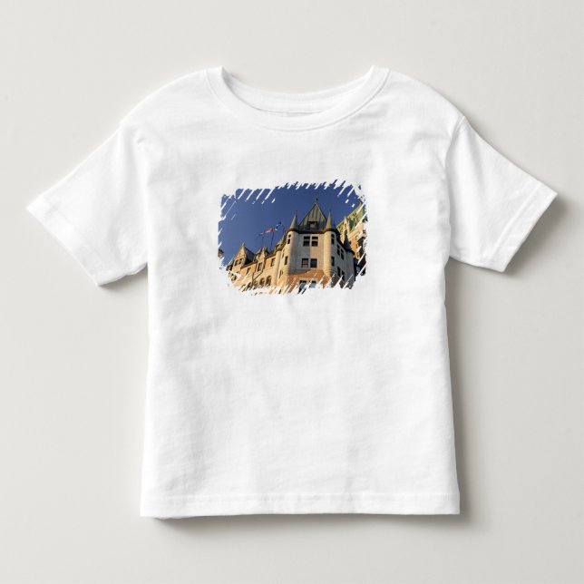 Camiseta De Bebé Canadá, Quebec, Ciudad de Quebec. Fairmont Chateau (Anverso)