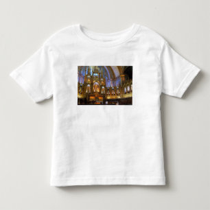 Camiseta De Bebé Canadá, Quebec, Montreal. Interior de Notre