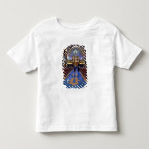 Camiseta De Bebé Canadá, Quebec, Montreal. Interior de Notre 3