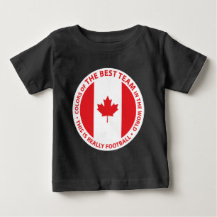 CAMISETA DE BEBÉ CANADA SHIELD