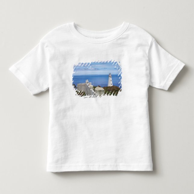 Camiseta De Bebé Canadá, Terranova, Cabo Spear Nacional 3 (Anverso)