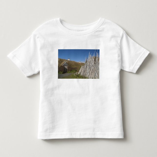 Camiseta De Bebé Canadá, Terranova y Labrador, L'Anse Aux 2 (Anverso)