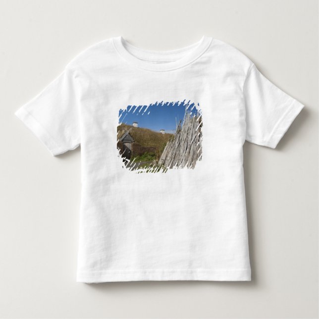 Camiseta De Bebé Canadá, Terranova y Labrador, L'Anse Aux 2 (Anverso)