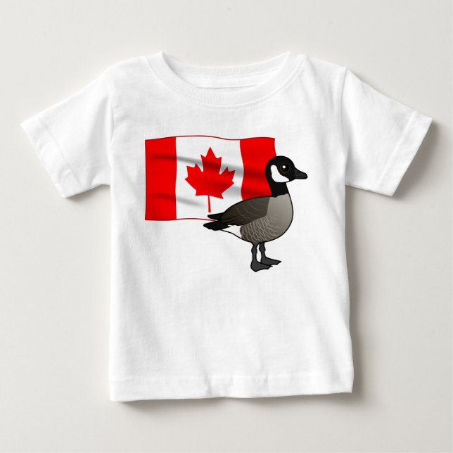 Camiseta De Bebé Canadiense Goose T-Shirt (Anverso)