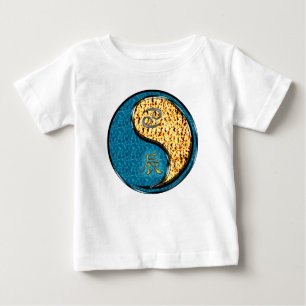 Camiseta De Bebé Cáncer & Dragón de Fuego