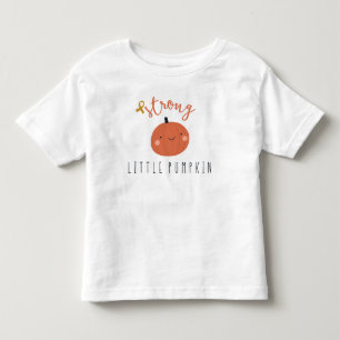 Camiseta De Bebé cáncer infantil de calabaza fuerte