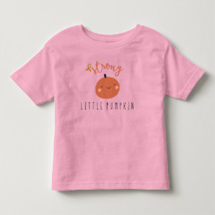 Camiseta De Bebé cáncer infantil de calabaza fuerte