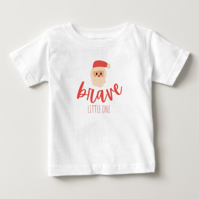 Camiseta De Bebé cáncer infantil. valiente. Camiseta bebé para navi (Anverso)