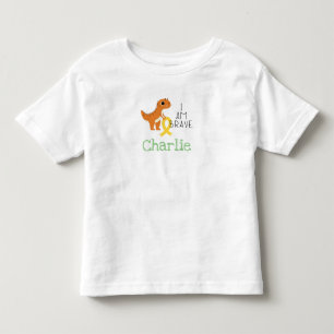 Camiseta De Bebé cáncer infantil. valiente. nombre personalizado: T