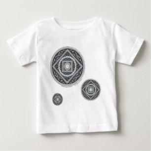 Camiseta De Bebé Cáncer Mandala Niños y Camisas Ligeras para Niños