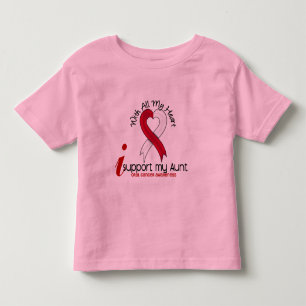 Camiseta De Bebé CÁNCER ORAL apoyo a mi tía