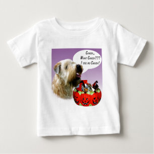 Camiseta De Bebé Candía de Halloween con llanta blanda