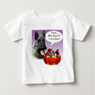 Camiseta De Bebé Candía de Halloween de ScottishTerrier