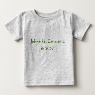 Camiseta De Bebé Candidato al mercado laboral en 2039
